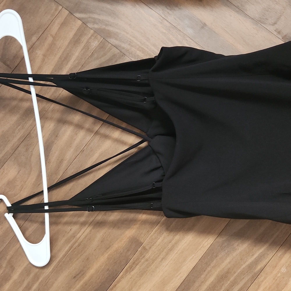 Zara Black Strappy Bodysuit - Picture 2 of 4